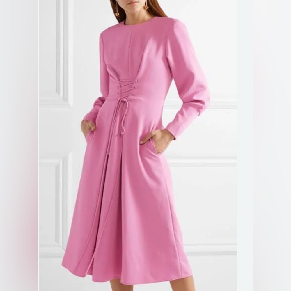 Tibi Lace-Up Women's Dress